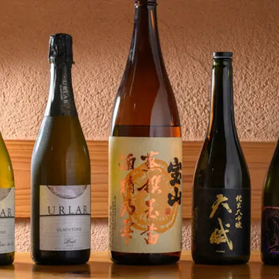 九州産を中心としたお酒やソフトドリンクはお料理との相性も抜群