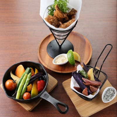 カリフォルニア料理とともに楽しめるモクテルも充実しております。