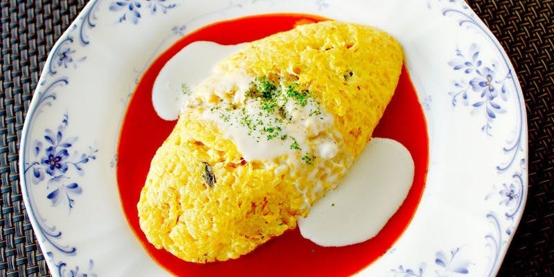 【12月ランチ】平日はハーフブッフェとセットがさらにお得！＼タカミツ卵のまぜまぜオムライス／