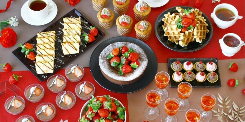 【平日】＼いちごスイーツダイニング2026 Part1！いちご×チョコレート／※90分制