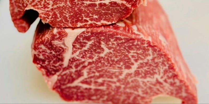 【純但馬うすなが牛ヘレステーキ】造り、天麩羅、純但馬うすなが牛ヘレ100g炭火焼、ご飯ものなど全7品