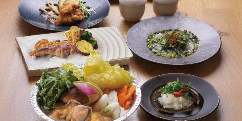 【あんこう鍋コース】茨城食材の魅力を存分に味わうプラン＋2時間飲み放題付