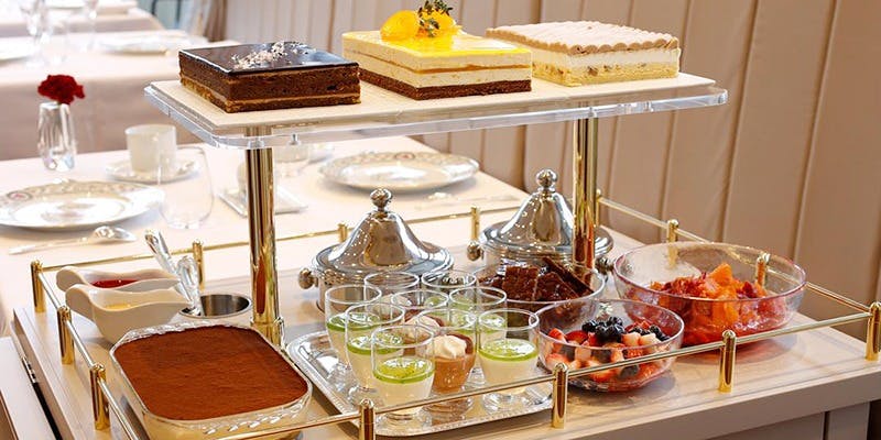 レストラン西洋銀座 【Menu Jubilation 】魚と肉のWメインが