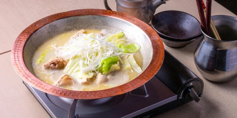 水炊き鍋コース＋2時間飲み放題