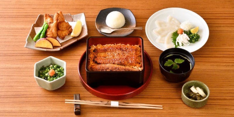 【鰻重・ふぐMIX】国産特上・玄鰻（げんまん）コース【竹】全7品　