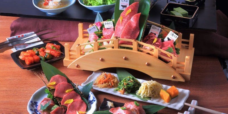 【course 1】焼肉すずき　お薦めコース（2名様から個室確約）