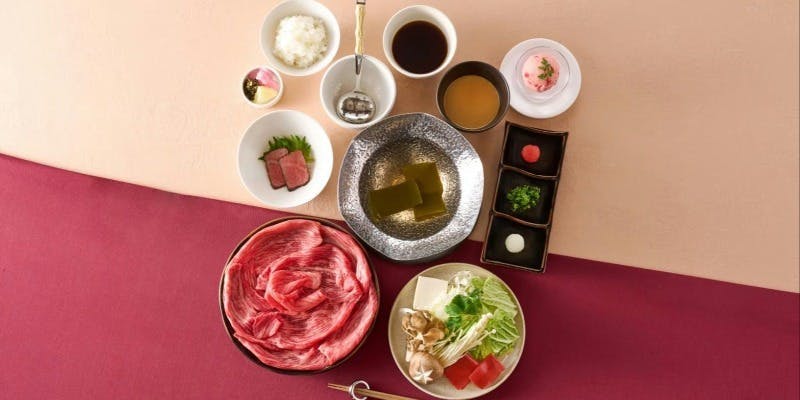 【近江牛しゃぶしゃぶランチ】