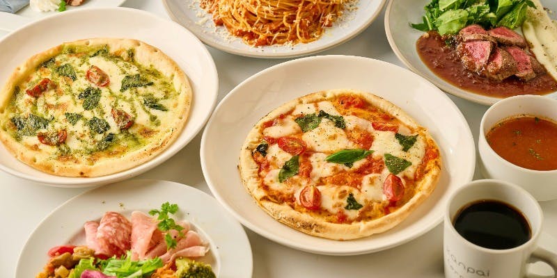 【CASUAL LUNCH】パスタorピザが選べるLUNCH 全4品