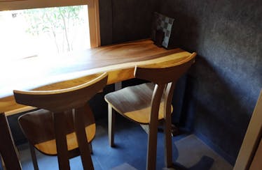 羽釜と肴竹うち