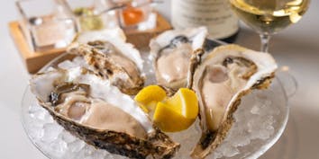 【生牡蠣付きパスタコース】旬の生牡蠣や牡蠣のパスタなど～全3品～ - Oysterbar&Wine BELON（ブロン）広尾