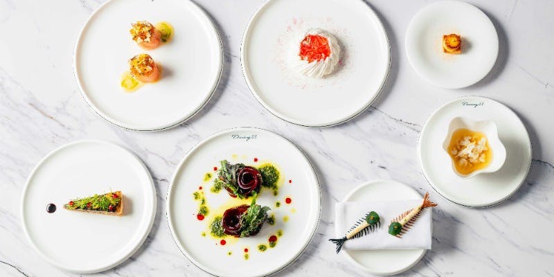 【全7品】12,320円コース＋乾杯シャンパン