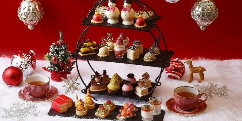 【Xmas2025】フェスティブ・アフタヌーンティー＋カフェフリー（11/28～1/4まで）