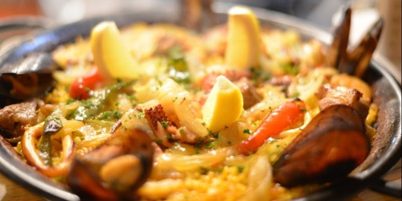 【平日ランチ限定】シェフのスペシャルパエリアコース全6品