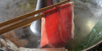 熊本馬刺しと桜肉のしゃぶしゃぶコース - 馬刺屋マサシ 浅草店