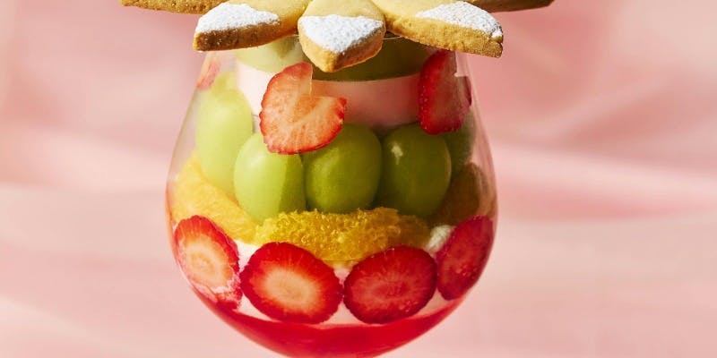 クインテット・至福のフルールパフェ　【ドリンク付き】