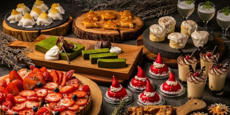 【12/1～12/31】デザートブッフェ付き“ご褒美”ランチ－デザート10種食べ放題＋メイン4種からチョイス