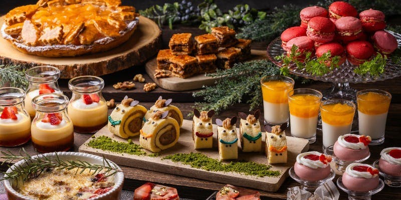 【1/5～2/28土日祝】デザートブッフェ付きランチ 4品から選べるメイン＆冬デザート10種食べ放題（土日祝）