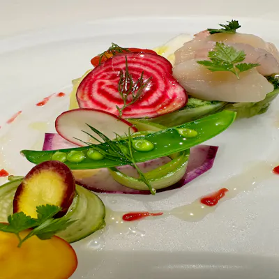 旬の食材を少し贅沢にフレンチで