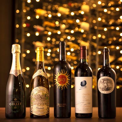 お肉に合わせたワイン&カクテル