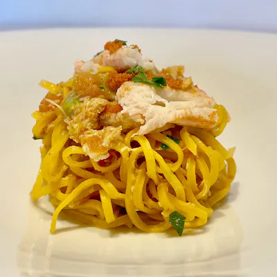手打ちにこだわったパスタ