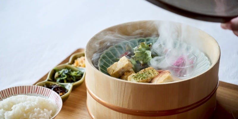 【lunch】湯けむり御膳 ヴィーガン/ベジタリアン