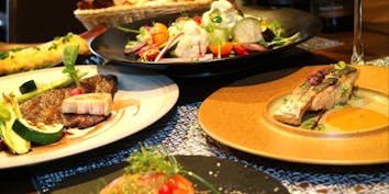 【パーティープラン】アンガス牛ハラミのステーキなど全7品 - 鉄板料理とお酒 TEPPANARE