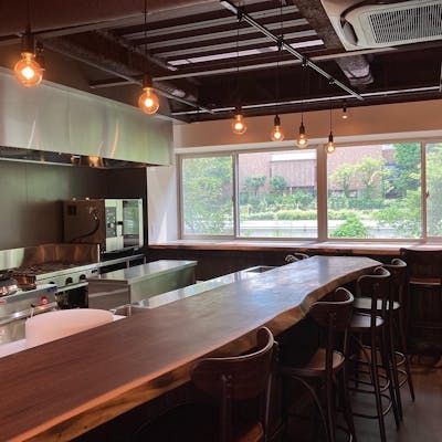 ライブ感のあるカウンター席