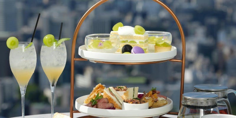 【TEA】SHINE MUSCAT  Afternoon Tea by TOKYO NODE DINING （9/17～10/21）