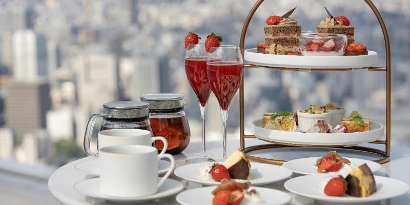 TOKYO NODE DINING 【TEA】Strawberry and Chocolate Afternoon Tea by