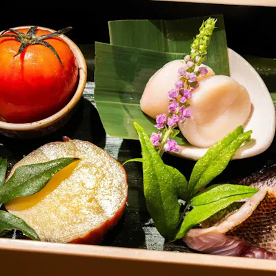 その時々の【旬】を満喫でき、目でも楽しめる創作和食