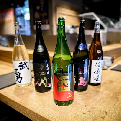 日本酒からワインまで銘酒を豊富に取り揃えました
