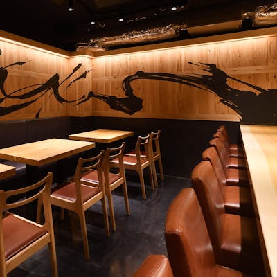 落ち着きのある空間は接待や会食にも