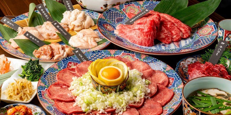 【食べ飲み】生ビール付！牛,豚,鳥,サイドメニュー食べ放題＋2H飲放題7000円