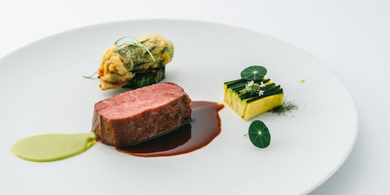 【Menu Relais＆Chateaux】メニュー・ルレ・エ・シャトー＋メイン料理：特選和牛フィレ（9／6より）