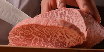 【贅沢「牛」づくしコース】 - 鉄板肉焼 まつもと 本店