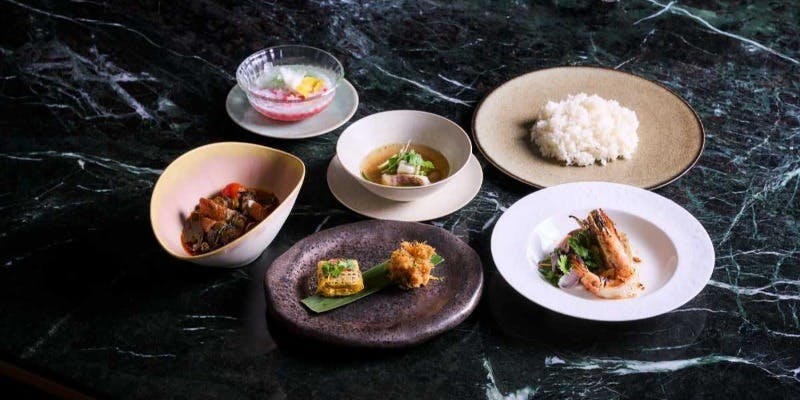 Bangkok Experience タイ料理ディナーコース＋3種ワインペアリング　（9/1～）