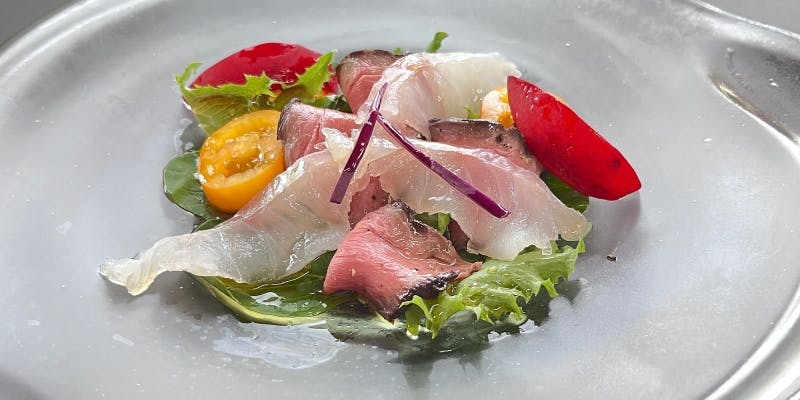 【結納・顔合わせ】茶会席ー草ー 向付、八寸、肉料理、自家製スイーツ・お抹茶等全7品（個室確約）