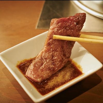 お肉につける特製ダレへもこだわり