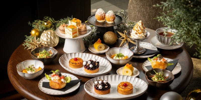 【Xmas2025】ラウンジ フェスティブアフタヌーンティー（平日）