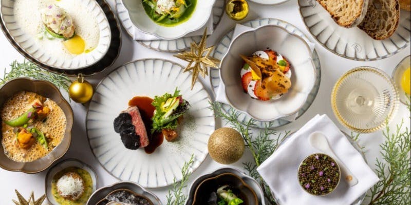 【Xmas2025】レストラン クリスマスディナー 6コース＋ウェルカムドリンク