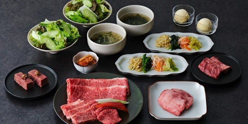 【ランチ・桜】松阪牛を堪能できる贅沢ランチコース ～ナムルバー付～