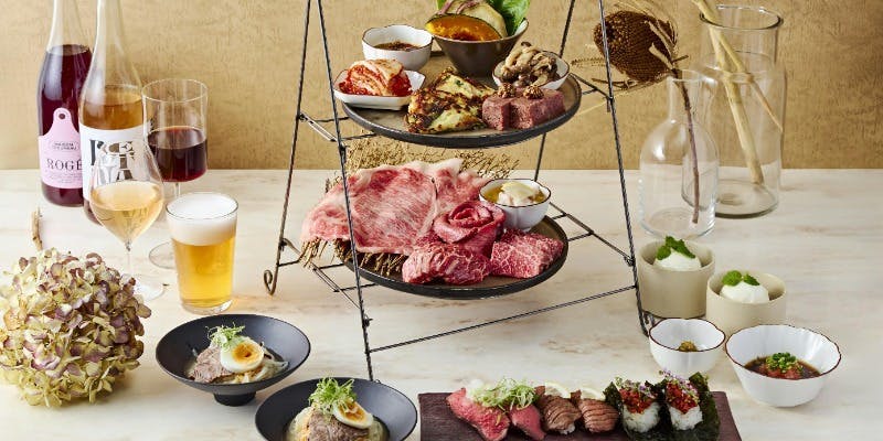  【限定】肉寿司食べ放題！秋の肉タヌーンティ