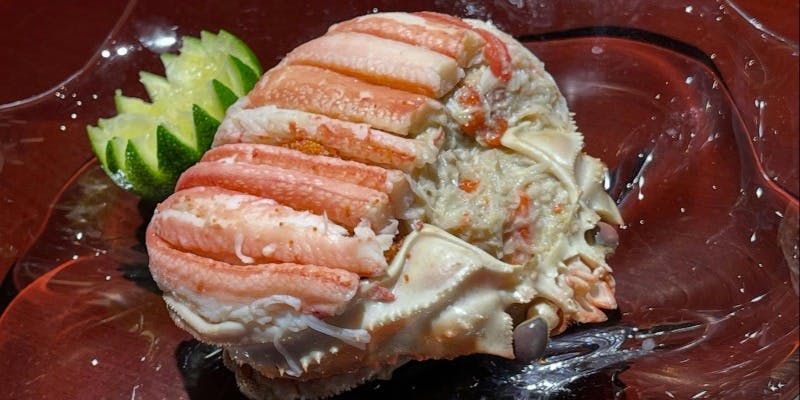 【期間限定】香箱かに付きショートコース