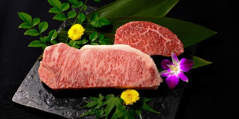 【神戸牛食べ比べコース】神戸牛赤身と希少部位の食べ比べ全6品