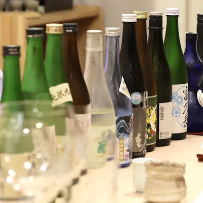 お酒を愛する女将が厳選した日本酒やお酒の数々