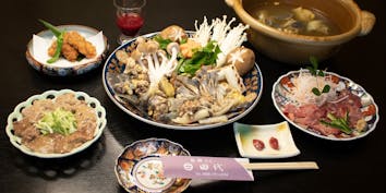 【すっぽんコース】刺身・唐揚げ・すっぽん鍋など 全5品 - 鮨鰻ふぐ 田代