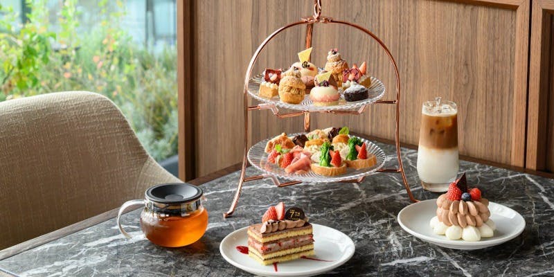 【チョコレート＆ベリー AFTERNOON TEA】選べるデザート1品つき（※2026/1/15～3/10）