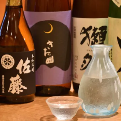 店舗限定の日本酒など、お料理に合わせた銘柄を豊富にご用意