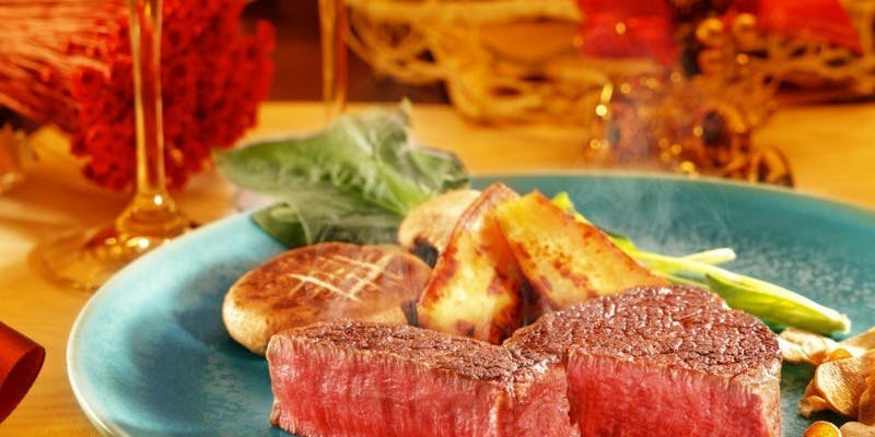 【Xmas2025】特別コース　魚介焼を含む全7品　※個室確約（赤身80g）