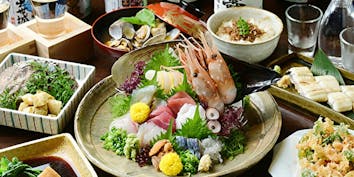 【浜松おもてなしコース】浜松の季節の味覚を堪能できる9品 - 魚料理専門 魚魚一